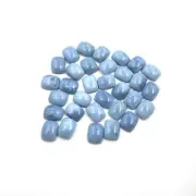 Natural Blue Opal Cushion Cabochon Loose Stone Lot 42 Pcs 8*10 MM 101 CT