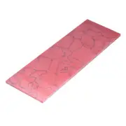 Musiclily Pro Red Coral Man-Made Guitar Fretboard Inlay Material Blank 95x35x2mm