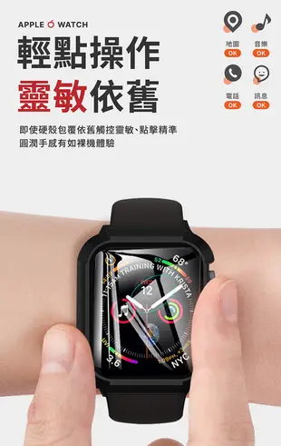 【APPLE WATCH 保護殼 全系列】全包硬殼 一體式保護殼 蘋果 手錶保護殼 iwatch 保 (3折)