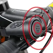 Electric Bicycle Horn 140DB Loud Cycling Bell for Adults and Children - 4 Sound Modes, Vibration Alarm, Rechargeable Waterproof Smart Horn for Mountain, Road Bikes, Scooters