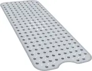 Bathtub and Shower Mats, Extra Long Non-Slip Bath Mat with 200 Big