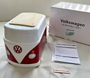 Volkswagen Official Original Mini Bus Toaster Set Red Japan Limited W/BOX NEW