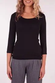 3/4 Sleeve Top--MES-MES159CB