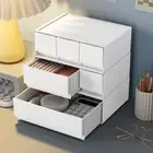 Drawer Type Drawer Storage Rack Stackable Jewelry Containers Bathroom