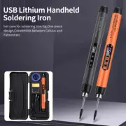Wireless Digital LED Electric Soldering Iron Kit Mini Welding Tool Rechargeable.