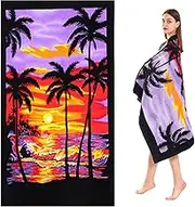 Chavish Oversized Beach Towel Cotton, Extra Large 40"X70" Thick Pool Towel High Absorbent, XL Soft Plush Beach Towels for Adults Mens Women