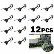 HO scale Knuckle Couplers with Spring 20mm E-Z Magnetic Railway Coupling 12pcs