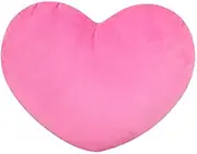 Heart Cushion, Heart Cushion Children's Room, Cuddly Cushion Children's Heart Shape Decorative Cushion Pillow, Plush Children's Cushion for Children's Room, Sofa Decoration (Rose, 30 cm)