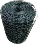 Heavy Duty Black PVC Coated 40mm Gal Netting Rabbit Chicken Diamond Wire Mesh
