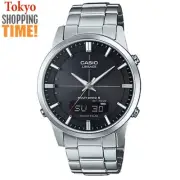 Casio Lineage LCW-M170D-1AJF Stainless Solar Radio Analog Digital Men`s Watch