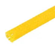 Expandable Sleeving 1/4-inch 100ft Cable Sleeve Yellow
