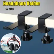 1/2X Gaming Headphone Hanger Display Stand Holder Hook Under Desk Headset Mount