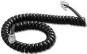 Qty 5 Polycom IP 300 301 320 321 330 331 500 501 601 650 9' Phone Handset Cords