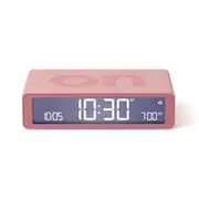 Lexon Flip Classic Reversible Alarm Clock - Pink