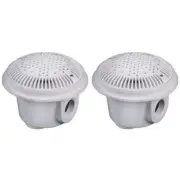 Hayward WG1052AVPAK2 2" x 1.5" outlet Concrete Swimming Pool Main Drain 2 pack