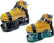 Lawn Aerator Shoes with Spring Base,Free-Installation Pre-Assembled Grass Aerator Spike Laces,Heavy-Duty Sh Shoes,Adjustable