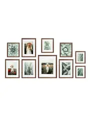 [Profile Australia] Australian Made Gallery Wall Set F (10 Frames) in Chestnut