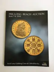 IRA L GOLDBERG COIN AUCTION CATALOG PRELONG BEACH JUNE 2016 ANCIENT WORLD CALIFO