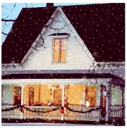 Christmas Falling Snowflakes Light Show Projector l Flurries waterproof in/out