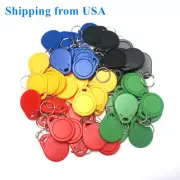 125KHz T5577 Keyfobs Rewritable Duplicate Tag ID Token Ring RFID Cloner Keychain