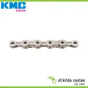 KMC Bike Chain - X11SL Series - 1/2" x 11/128" - 116L - Silver