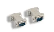 DB9 9Pin RS232 Serial Port Male to Male Null Modem Adapter Gender Changer