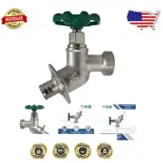 Durable 3/4" PEX x 3/4" GHT Brass Sillcock Set - 10 Pieces for Efficient Use