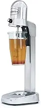 Electric Milkshake Maker Machine Smoothie Mixer Blender Drink Mixer Stainless Steel Milk Shake Machine Cocktail Shaker for Frappe Protein Smoothies Snow Milkshakes