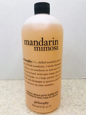 Philosophy Mandarin Mimosa Shampoo, Bath & Shower Gel 32 oz.