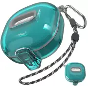 Secure Lock Case for Samsung Galaxy Buds 2 Pro clear blue Protective Cover New