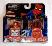 Marvel Minimates Silver Centurion Iron Man & Crimson Dynamo, New, SEE DESC.