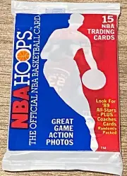 Factory Sealed 1989 NBA Hoops Michael Jordan All Star Upside Down in Pack