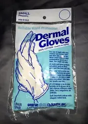 Glove Cotton Dermal Small George gloves