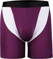 [FEESHOW] Men's Athletic Compression Shorts Stretch Active Boxer Briefs Training Running Shorts Sportswear