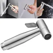 Toilet Bidet Douche Spray Hygienic Shower Head Hose Kit Chrome