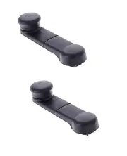 2 pcs = Window Crank Handle for Ford Econoline Bronco F-Series Econoline Mustang (for: Ford)