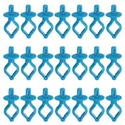 50pcs Bobbin Holder for Thread Spools on Spool Top Bobbins Blue
