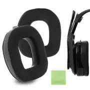 Geekria Hybrid Velour Ear Pads for Astro A40 TR Headphones