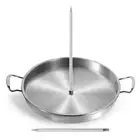 DAKOS Upgraded Thicken Stainless Vertical Skewer Griddle, Barbecue Grill Stan...