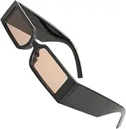 [Generic] Rectangle Sunglasses Luxury Eyewear Eye Glasses Anti-sun Men Mirror Dustproof Eyeglasses Trending Square Glasses