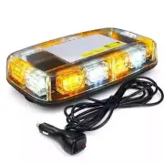 48LED Roof Top Strobe Lights Car Emergency Safety Warning Flashing Light 12-24V