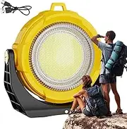 Magnetic Work Lights for Mechanics, Car Repairing Job Site Lighting, Small Waterproof Bright LED Torch Adjustable RGB Modes for Outdoor Camping