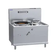 Luus WV-1A1P 1 Air-Blast Burner & 1 RHS Pot Fo San Wok - WV-1A1P-LU