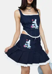 [NGOrder] Bunny Fantasy Denim Skirt