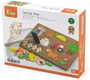 Viga Wooden Tack Zap Farm Set