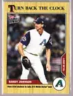 Randy Johnson Diamondbacks 2001 World Series Topps NOW 2020 Turn Back Clock #212