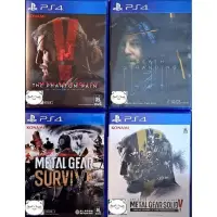 在飛比找蝦皮購物優惠-【PS5可玩】PS4遊戲片中文版 潛龍諜影5死亡擱淺 潛龍諜