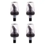 4x 2pc Bartender Combo Spirit Pourer & Measure Cup 30ml Set