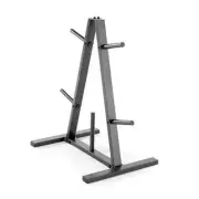 Standard Weight Plate Tree for 1-Inch Plates Weight Storage A-Frame - Black