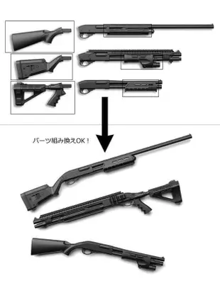 【史派克工廠】結單 23年12月 TOMYTEC 1/12 迷你武裝 LA093 M870 Tactical 0830